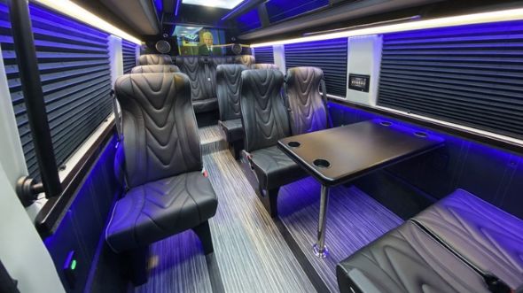 18 passenger sprinter van interior columbia
