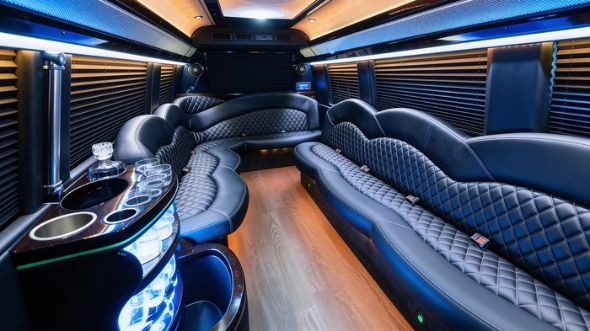columbia sprinter limousine interior