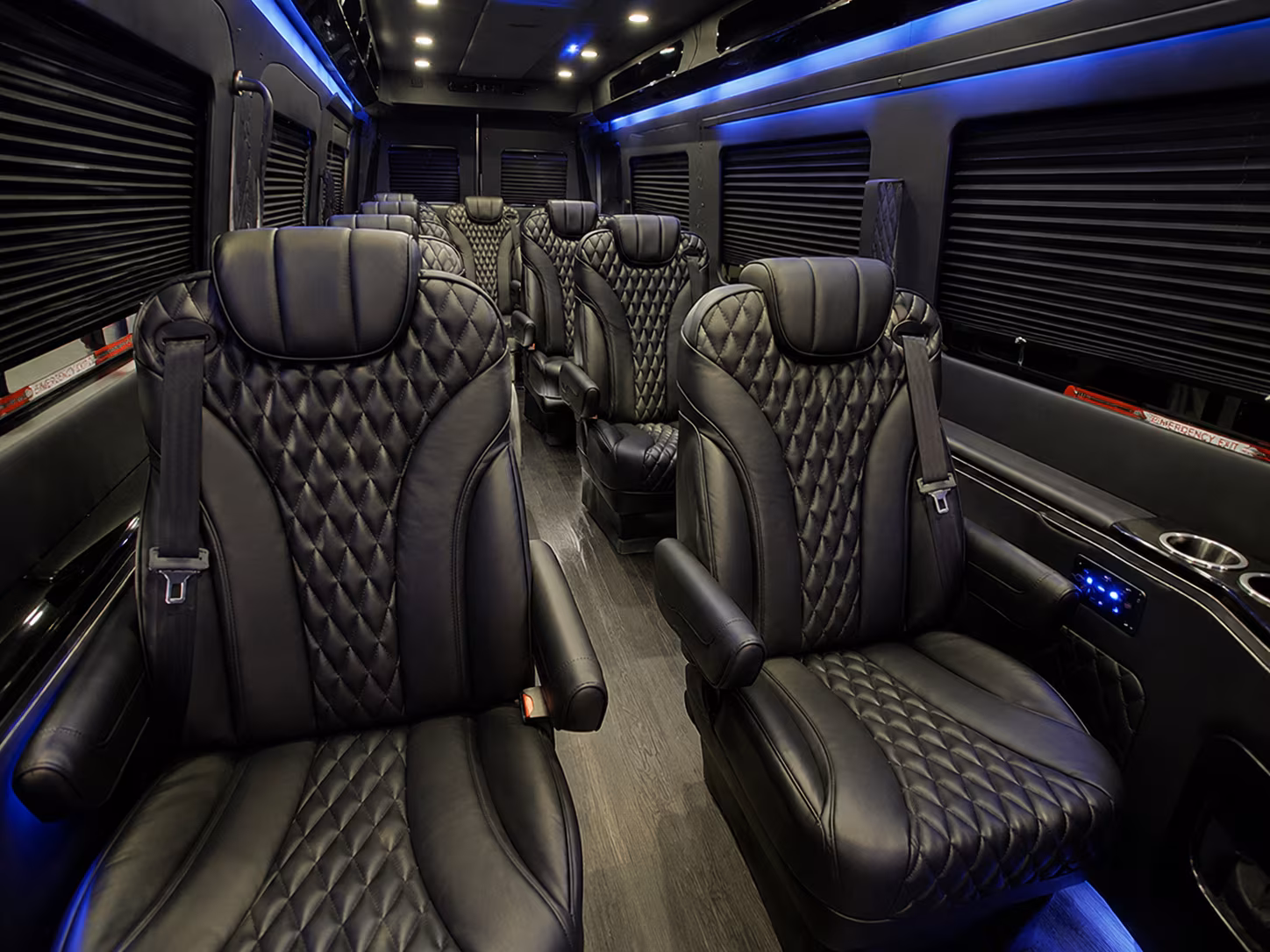 10 passenger sprinter van interior