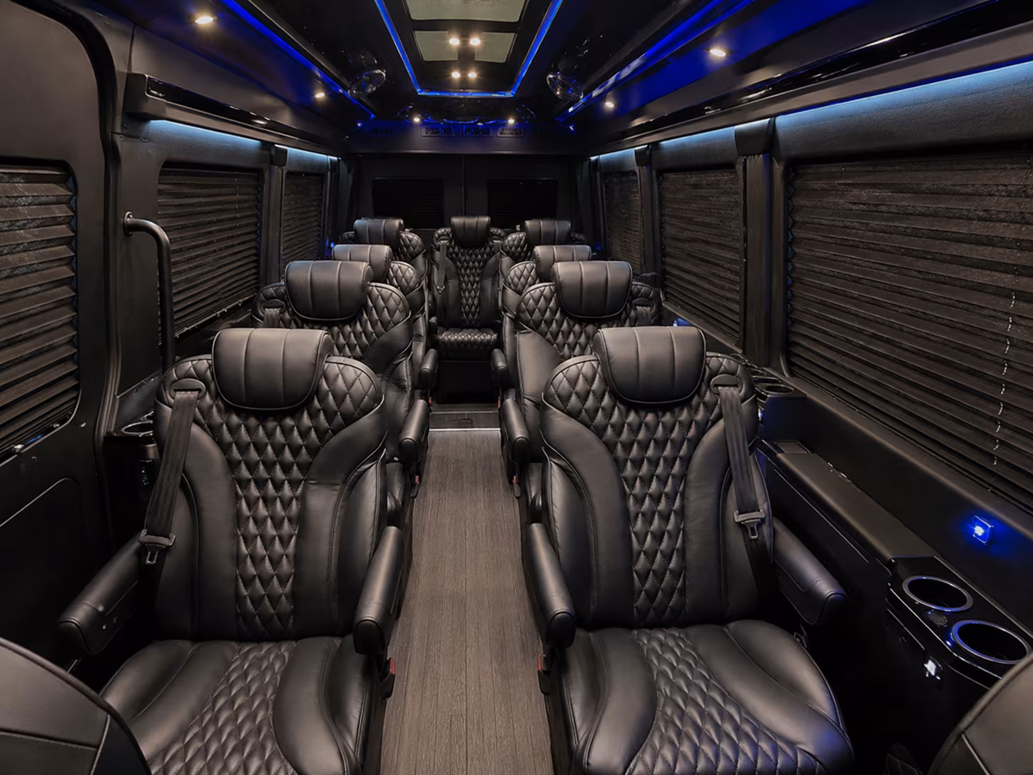 columbia 8 passenger sprinter van inside
