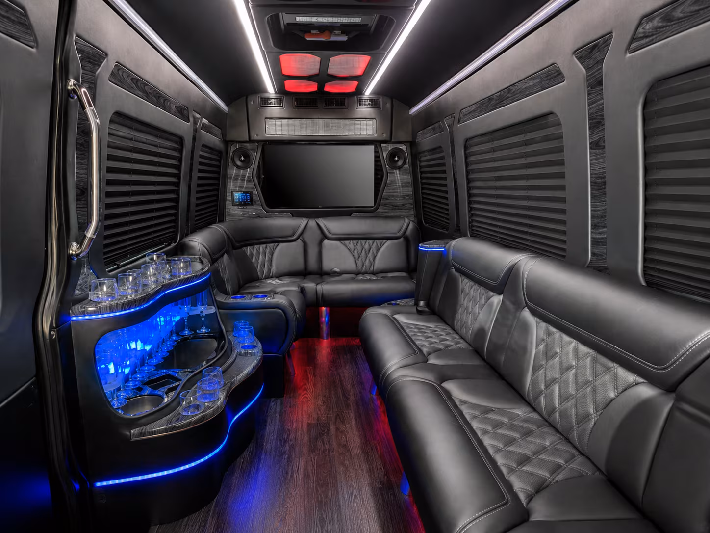 columbia sprinter limousine interior