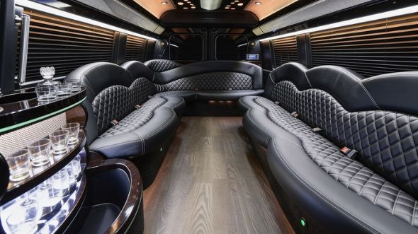 sprinter limousine inside columbia